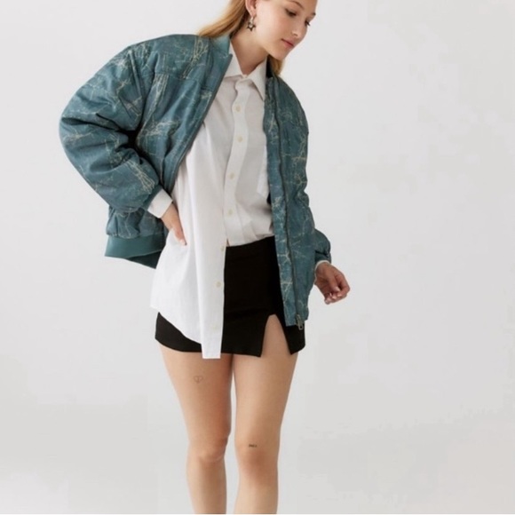 BDG Marcy Nylon Bomber Jacket - Picture 7 of 10